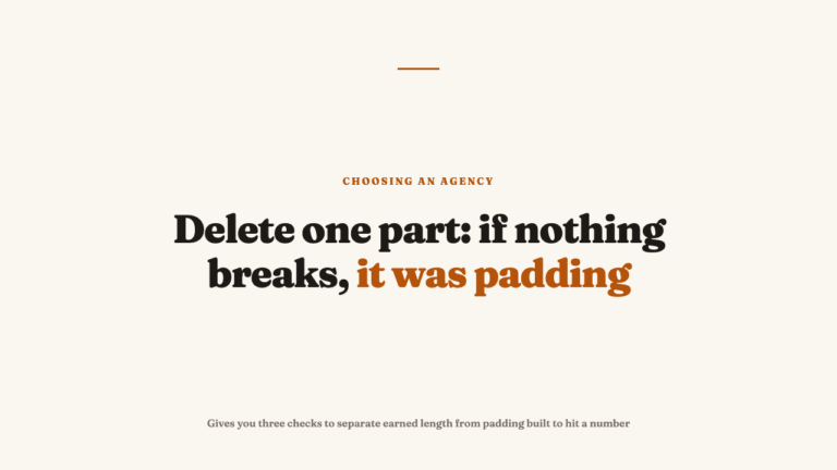 Judging a Text Thread When There's No Image to Hide Behind